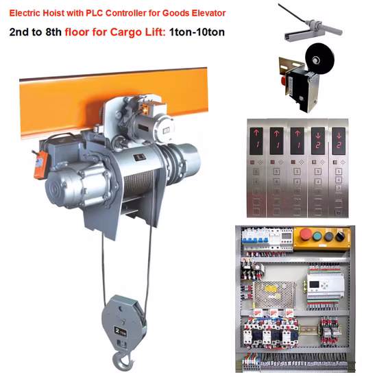 1000kg Electric Wire Rope Hoist 3D Mode Crane Hoist Lifting