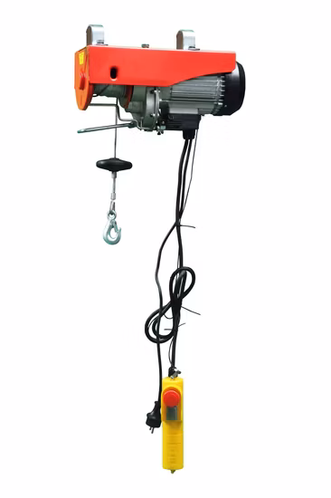 100% Copper Wire Rope Electric Hoist for Lifting PA600e (600kg) for Euro Market