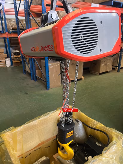 German Technology European 500kg Electric Chain Hoist