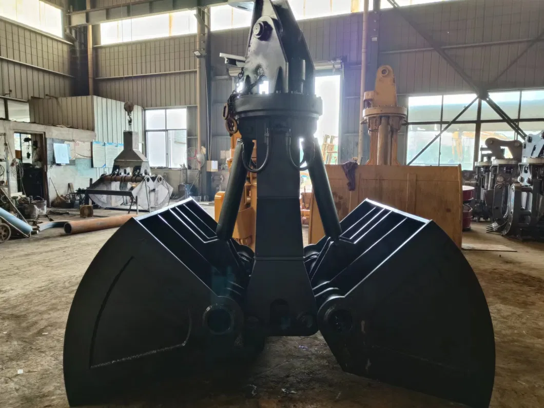 Grab Bucket Grapple Bucket Orange Peel Grapple Excavator Grapple Bucket